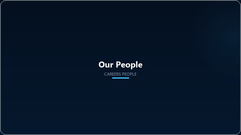 Our People