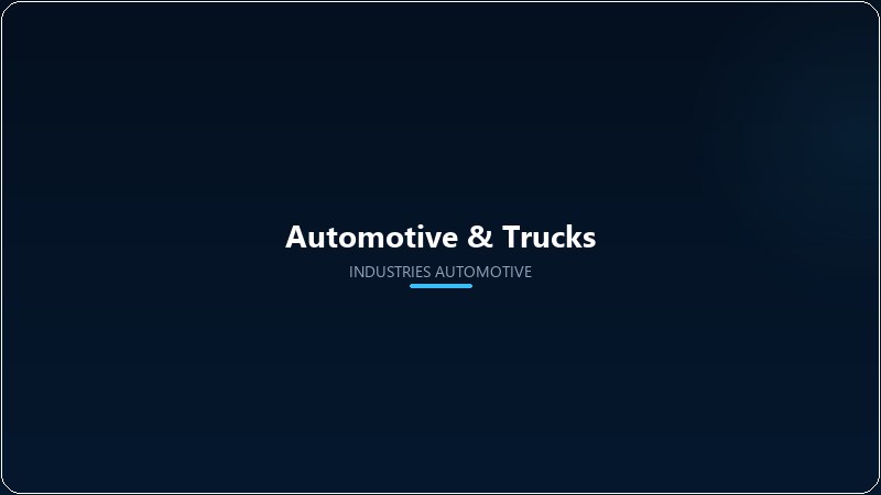 Automotive & Trucks