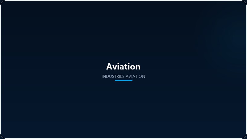 Aviation