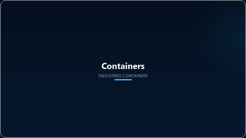 Containers