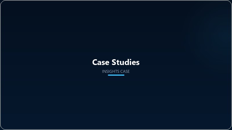 Case Studies