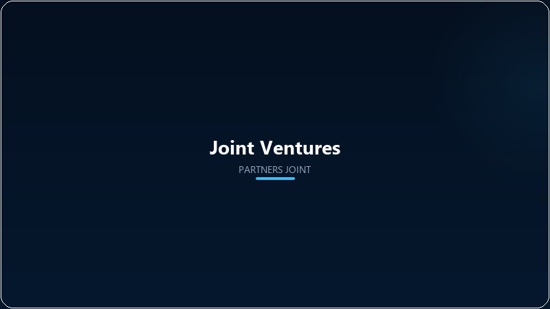 Joint Ventures